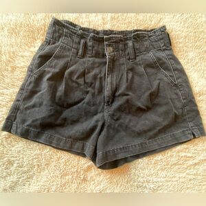 American Eagle Black Denim Shorts